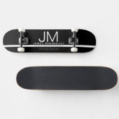 Modern professioneel minimalistisch ontwerp | Zwar Persoonlijk Skateboard (Horizontaal)