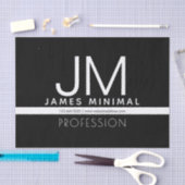 Modern professioneel minimalistisch ontwerp | Zwar Tissuepapier (Craft)