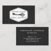 Modern professioneel onroerend goed visitekaartje (Voorkant / Achterkant)