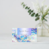 Modern professioneel oplaadbaar holografisch optis visitekaartje (Staand voorkant)