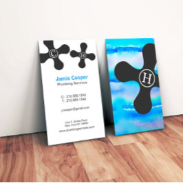 Modern professioneel sanitair Visitekaartje