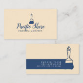 Modern professioneel verfbedrijf visitekaartje (Voorkant / Achterkant)