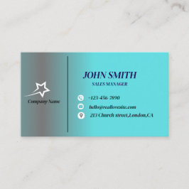 Modern professioneel Visitekaartje