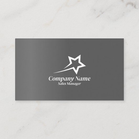 Modern professioneel Visitekaartje (Achterkant)