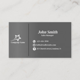 Modern professioneel Visitekaartje