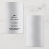 Modern professioneel Visitekaartje (Voorkant / Achterkant)