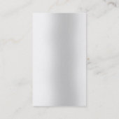 Modern professioneel Visitekaartje (Achterkant)