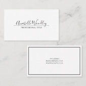 Modern professioneel Visitekaartje (Voorkant / Achterkant)