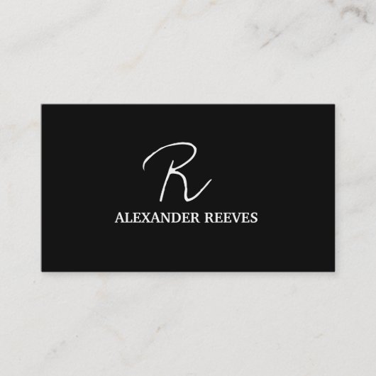 Modern professioneel Visitekaartje (Voorkant)