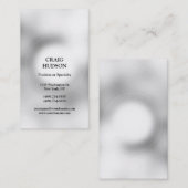 Modern professioneel Visitekaartje (Voorkant / Achterkant)