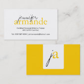 Modern professioneel Visitekaartje (Voorkant / Achterkant)