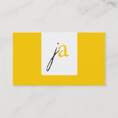 Modern professioneel Visitekaartje (Achterkant)