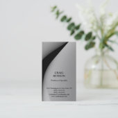 Modern professioneel Visitekaartje (Staand voorkant)