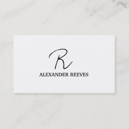 Modern professioneel Visitekaartje