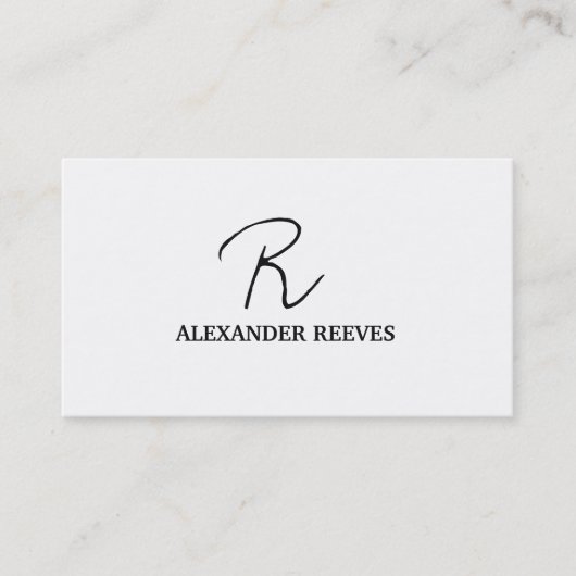 Modern professioneel Visitekaartje (Voorkant)