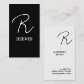 Modern professioneel Visitekaartje (Voorkant / Achterkant)