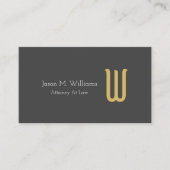 Modern professioneel Visitekaartje (Voorkant)