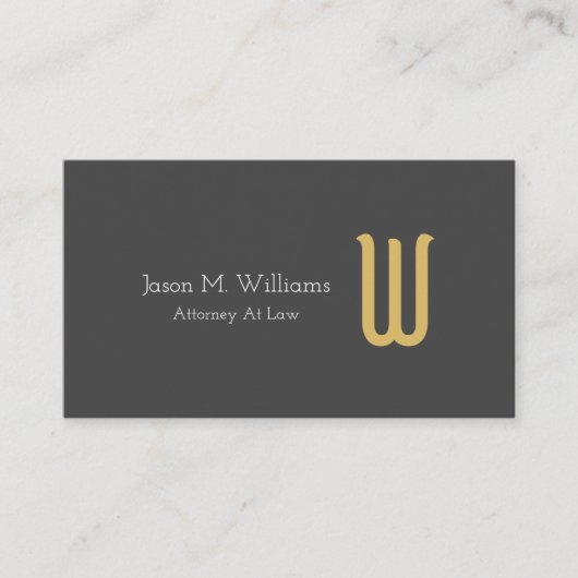 Modern professioneel Visitekaartje (Voorkant)