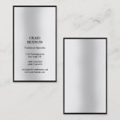 Modern professioneel Visitekaartje (Voorkant / Achterkant)