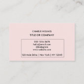 Modern professioneel Visitekaartje met QR-code (Achterkant)