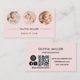 Modern professioneel Visitekaartje met QR-code