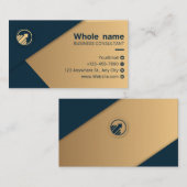 Modern professioneel Visitekaartje voor netwerken (Voorkant / Achterkant)