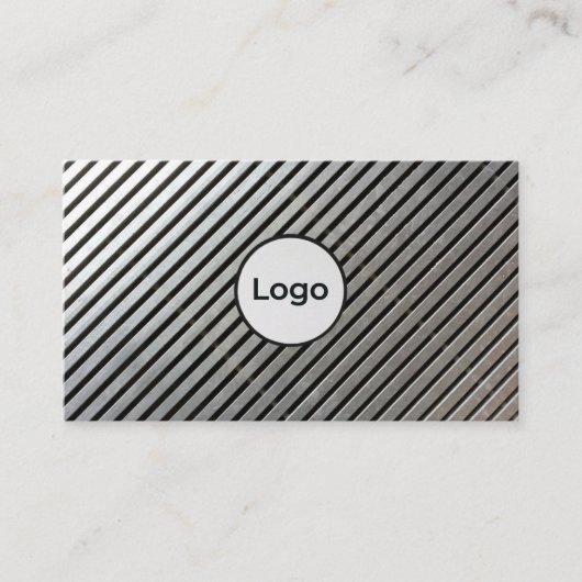 Modern Professionele Minimaal Logo Visitekaartje (Voorkant)