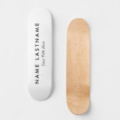 Modern Promotie Bedrijfslogo Persoonlijk Skateboard (Voorkant)