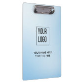 Modern Promotional Business Logo Klembord (Rechts)