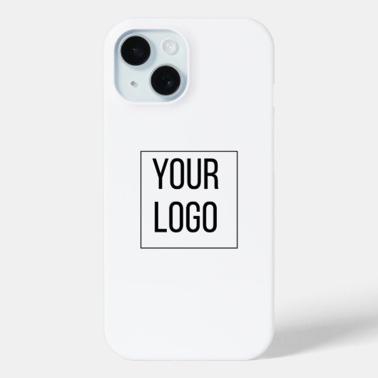 Modern Promotional Logo Business Case-Mate iPhone Case (Achterkant)