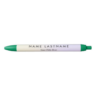 Modern Promotioneel Zakelijk Logo Zwarte Inkt Pen