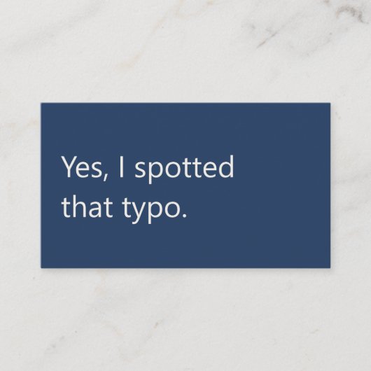 Modern Proofreader Freelance Writing Visitekaartje (Voorkant)