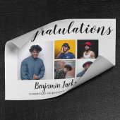 Modern Proud papa | 5 Foto-Afstuderen Poster