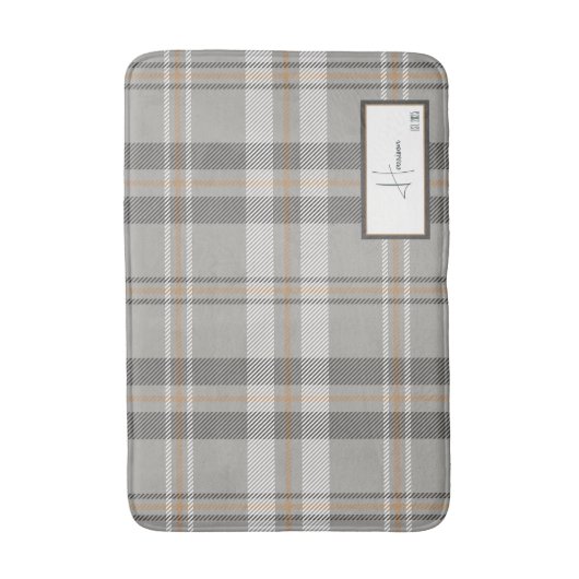 Modern Pset Cloud Gray Bath Mat (Voorkant Verticaal)