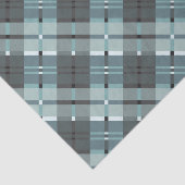 Modern Pset Pattern in Blue and Grey Tissuepapier (Detail)