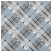 Modern Pset Pattern Light Blue and Grey Stof (Swatch)