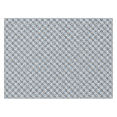 Modern Pset Pattern Light Blue and Grey Tafelkleed (Voorkant (Horizontaal))