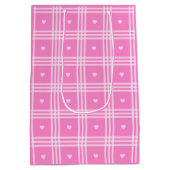 Modern Pset Pink Heart Collectie Medium Cadeauzakje (Achterkant)