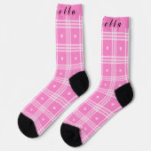 Modern Pset Pink Heart Collectie Sokken (Links)