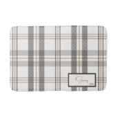 Modern Pset Porcelain White Bath Mat (Voorkant)