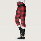 Modern Pset Santa Costume Cute Funny Kerstle Leggings (Links)