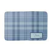 Modern Pset Sky Blue Bath Mat (Voorkant)