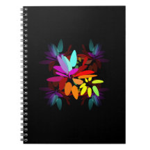 Modern Psychedelic Style Rainbow Petals