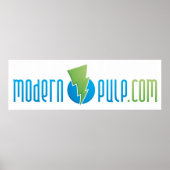 Modern Pulp Logo Poster (Voorkant)