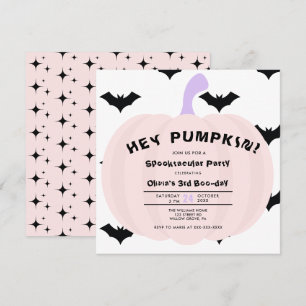 Modern Pumpkin Halloween ieder jaar van de dag Kaart