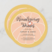 Modern Pumpkin Thanksgiving - Innodiging Kaart (Voorkant / Achterkant)