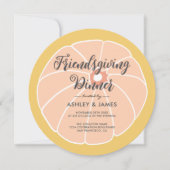 Modern Pumpkin Thanksgiving - Innodiging Kaart (Voorkant)