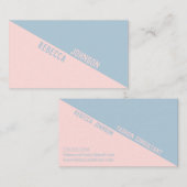 Modern Punchy Pastel Duotone - Visitekaartje (Voorkant / Achterkant)