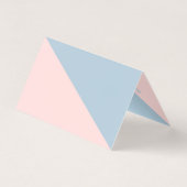 Modern Punchy Pastel Duotone - Visitekaartje (Achterkant)