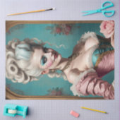 Modern Punk Marie Antoinette Decoupage Papier (Craft)